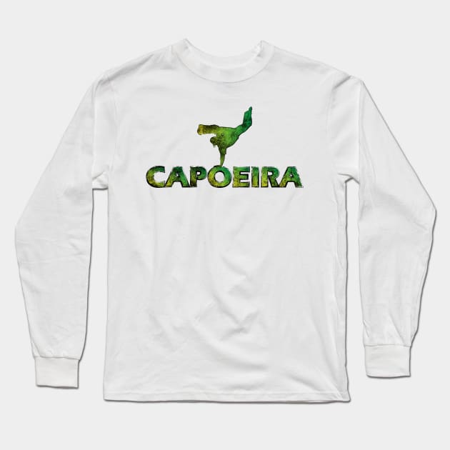 capoeira Long Sleeve T-Shirt by incantia